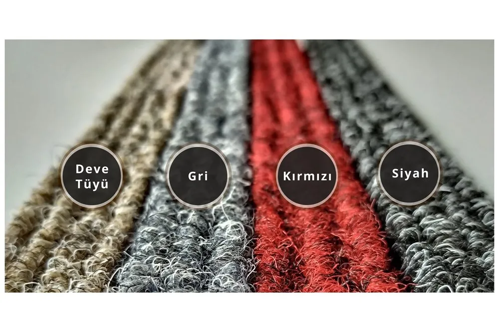 ARTLINES 20 mm Rip Halılı Alüminyum Paspas