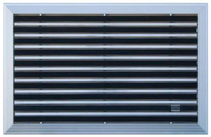 ARTLINES 20 mm Kauçuk + Sıyırıcı Yüzeyli Alüminyum Paspas