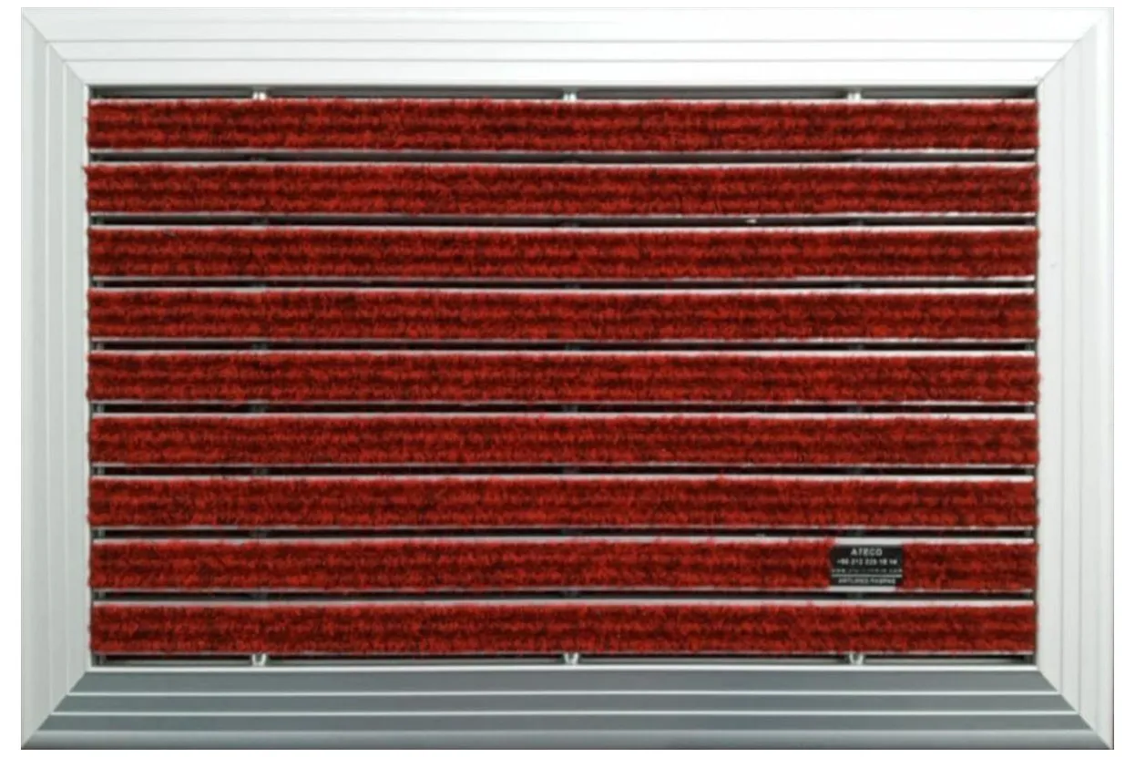 ARTLINES 20 mm Rip Halılı Alüminyum Paspas