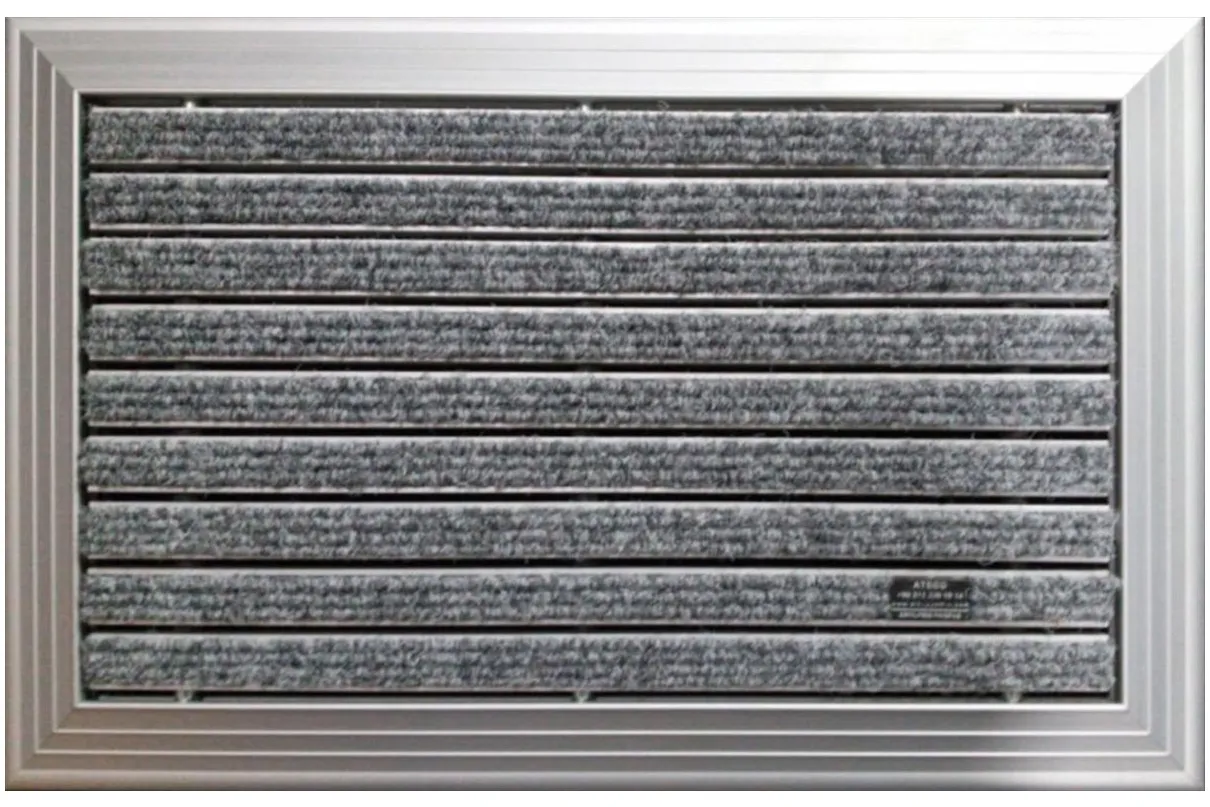 ARTLINES 20 mm Rip Halılı Alüminyum Paspas