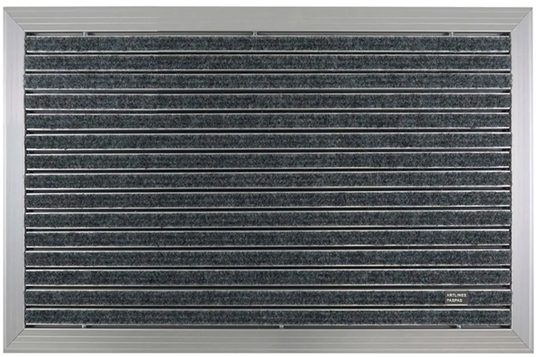ARTLINES 20 mm Rip Halılı Alüminyum Paspas