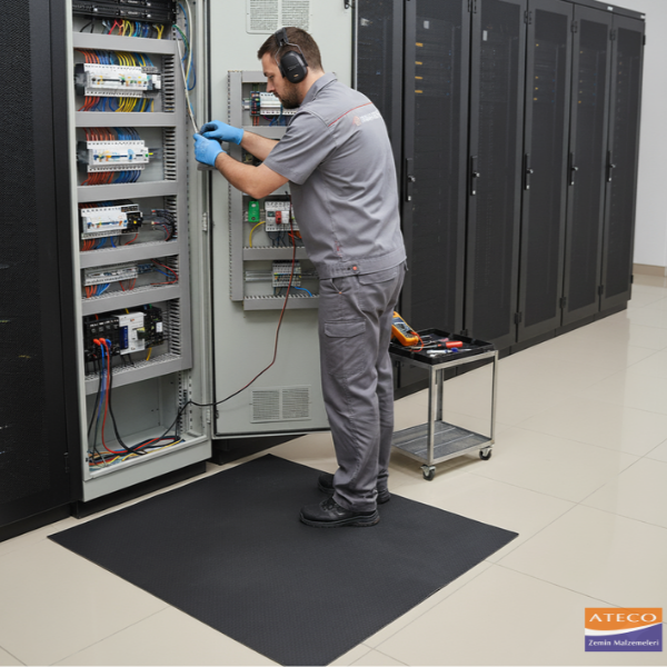 3 mm Siyah İzole Paspas
