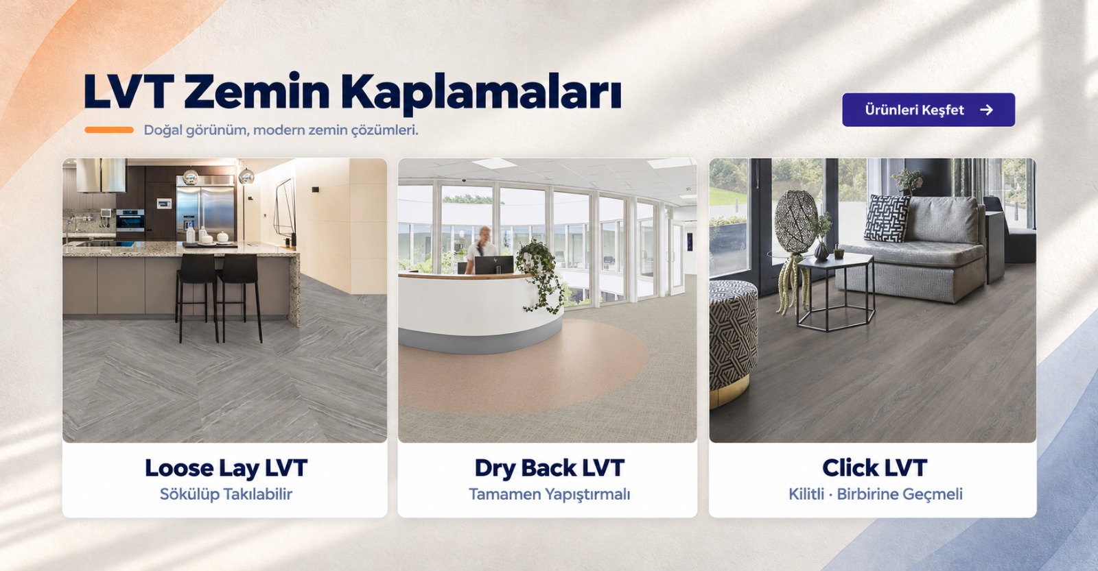 LVT ZEMİN KAPLAMA